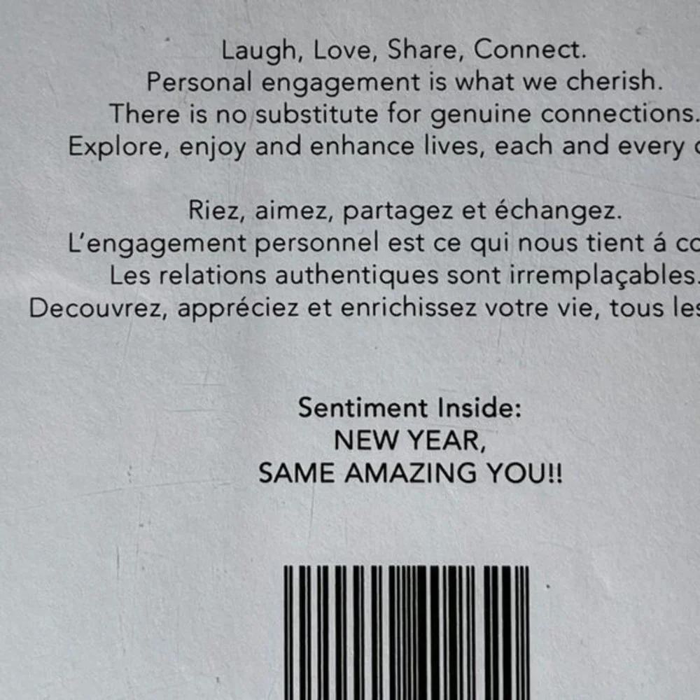 New Year’s Greeting Cards Bundle of 3 Assorted‎ Designs (New)